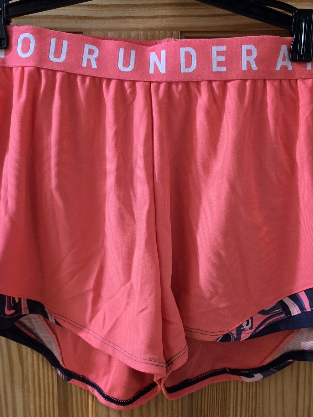 Under Armour Women’s Coral Pink Athletic Shorts